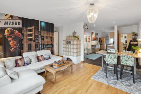 MAKE FEWO Kellermann Barrierefreie Ferienwohnung Garten Kamin 30 min München